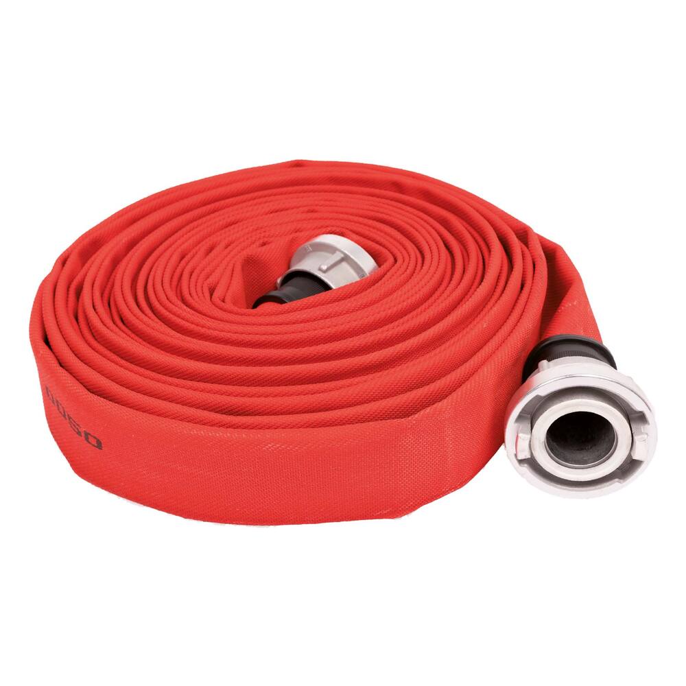 BRANDSLANG MET KOPPELING SOLAS 20M ROOD 2" X NA81