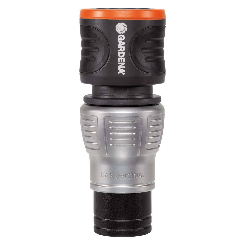 GARDENA SLANGKOPPELING MET WATERSTOP PREMIUM 13MM