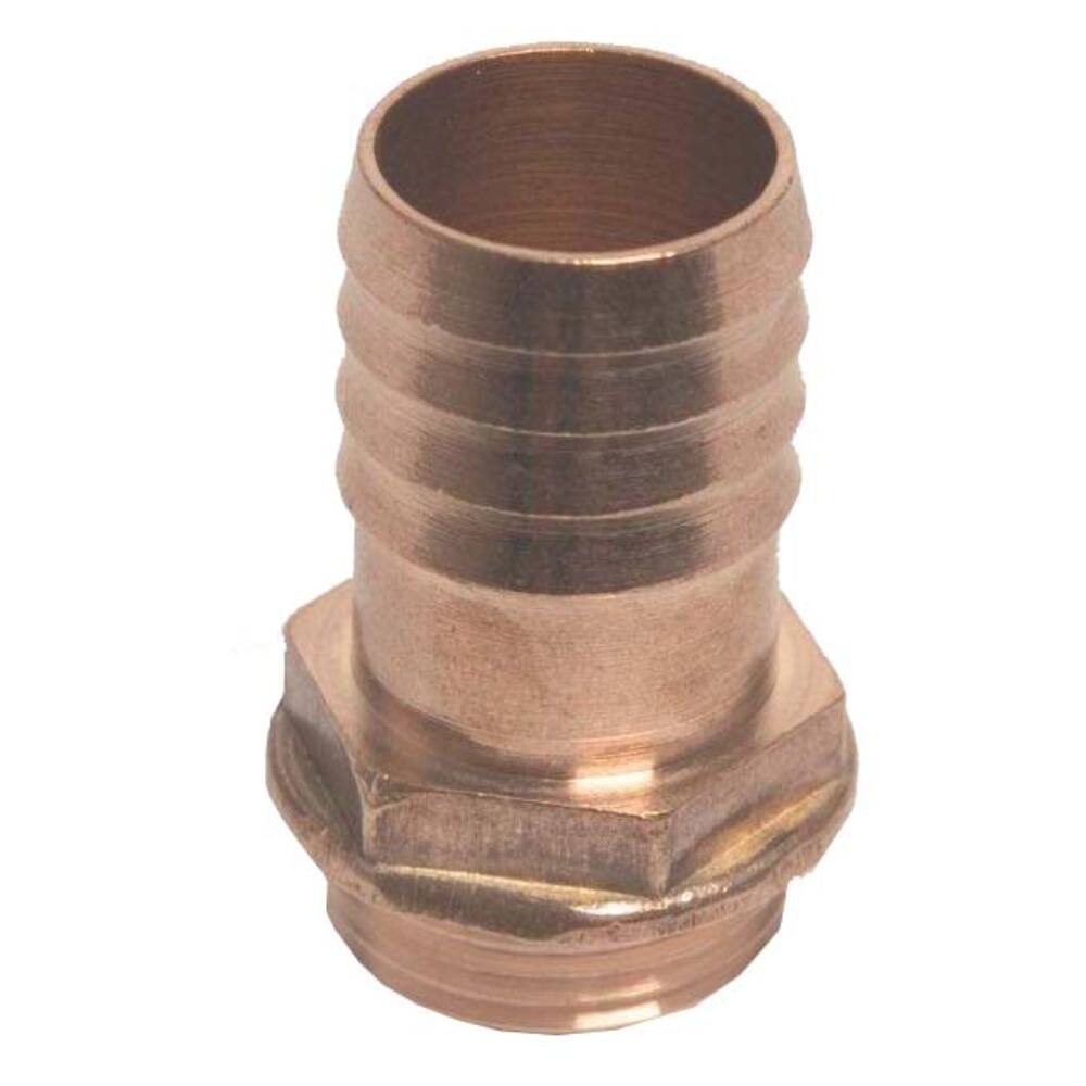 MESSING SLANGPILAAR 1/4" MET ZESKANT X 3/8" TULE