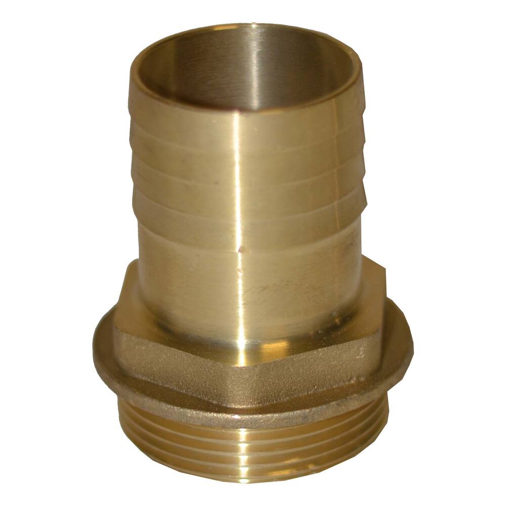 MESSING SLANGPILAAR 3/8" BUITENDRAAD ZESKANT