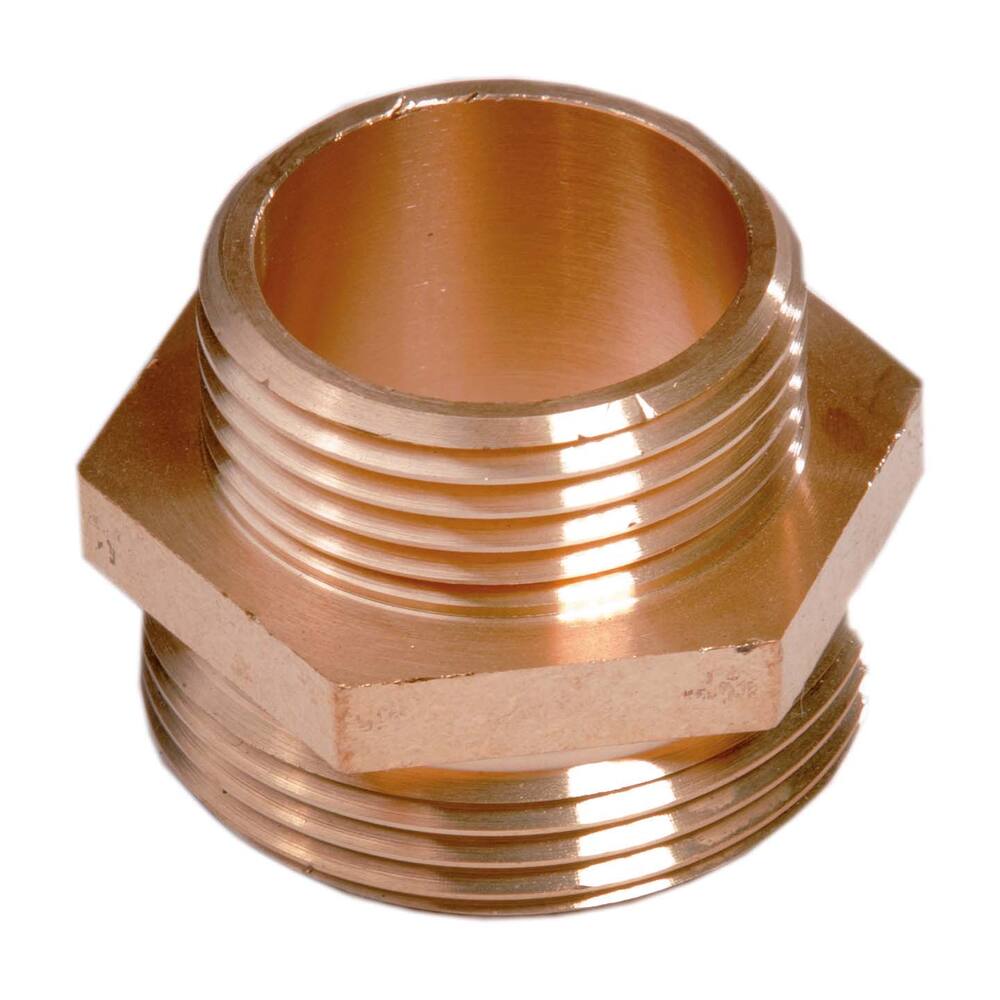 MESSING NIPPEL, VERLOPEND CONISCH 1/8"   X 1/4"
