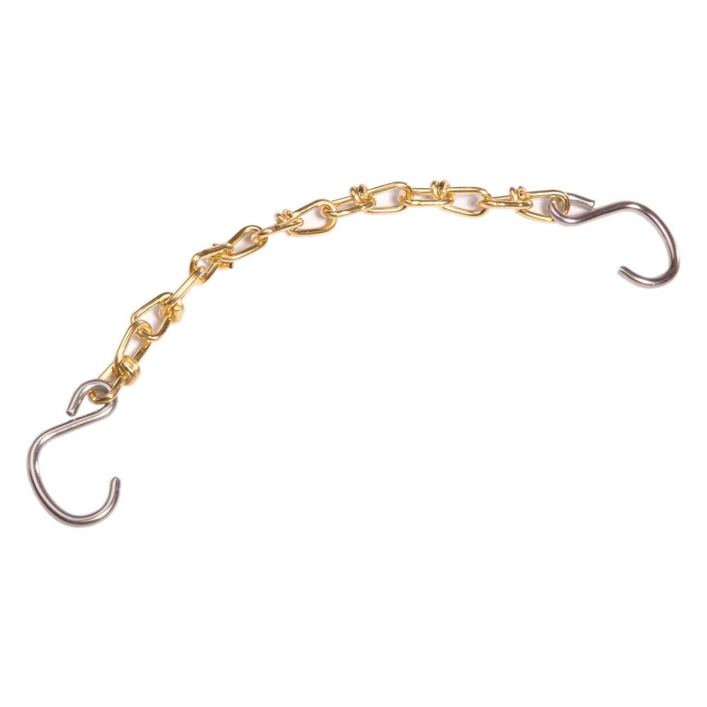 KAMLOK, KETTING BUNKERKAP-PLUG,  300MM MESSING (2 STUK/ZAK)