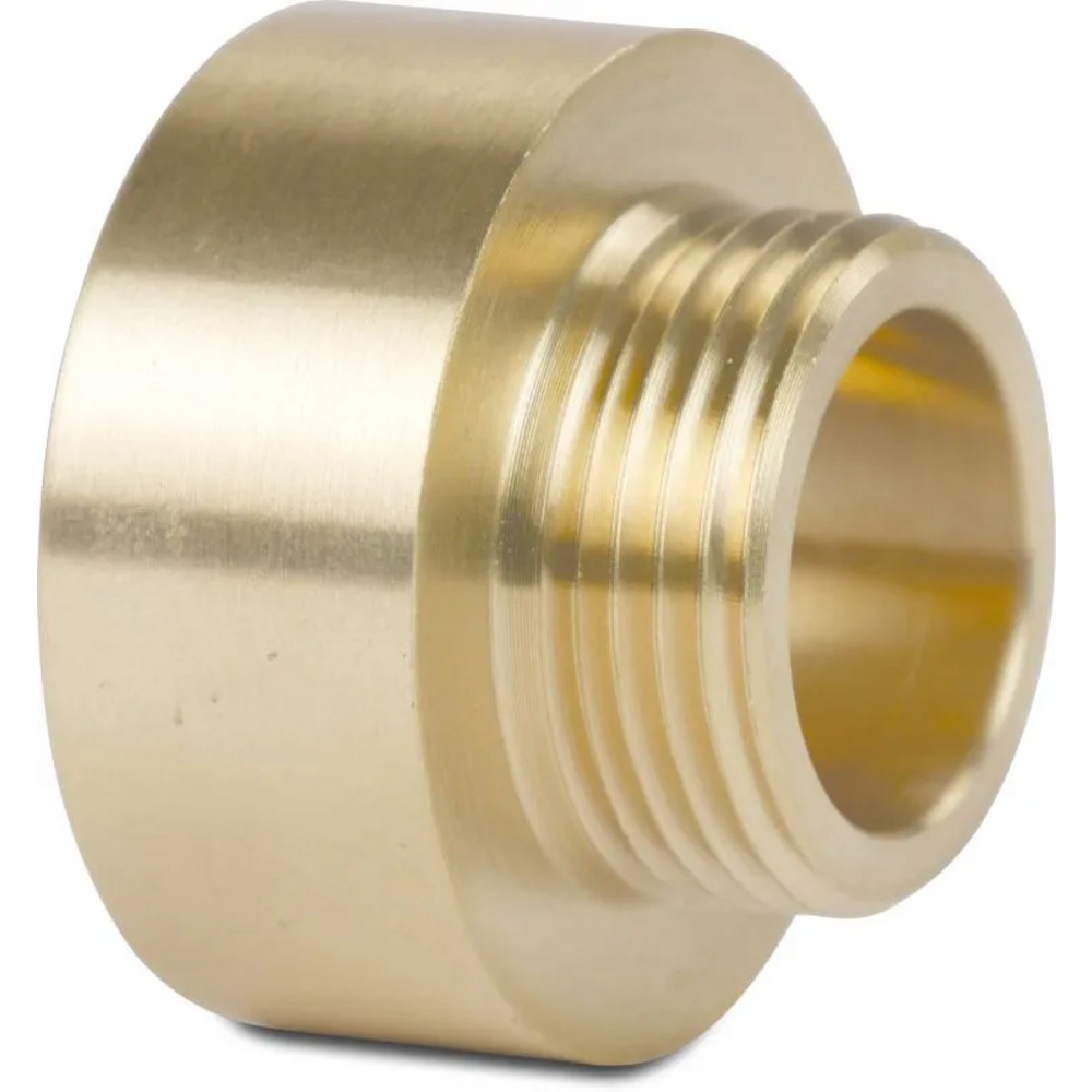 MESSING SOKNIPPEL, BINNNENDRAAD 1/4" - BUITENDRAAD 1/8"