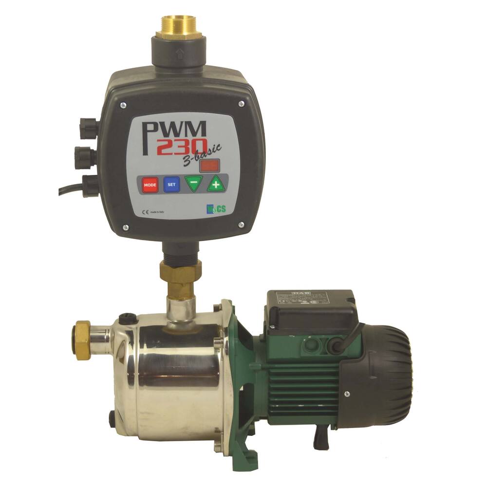 DAB SENSOR-HYDROFOOR WACS 0,8kW 230V + 8L VERTICALE STALEN MEMBRAANKETEL