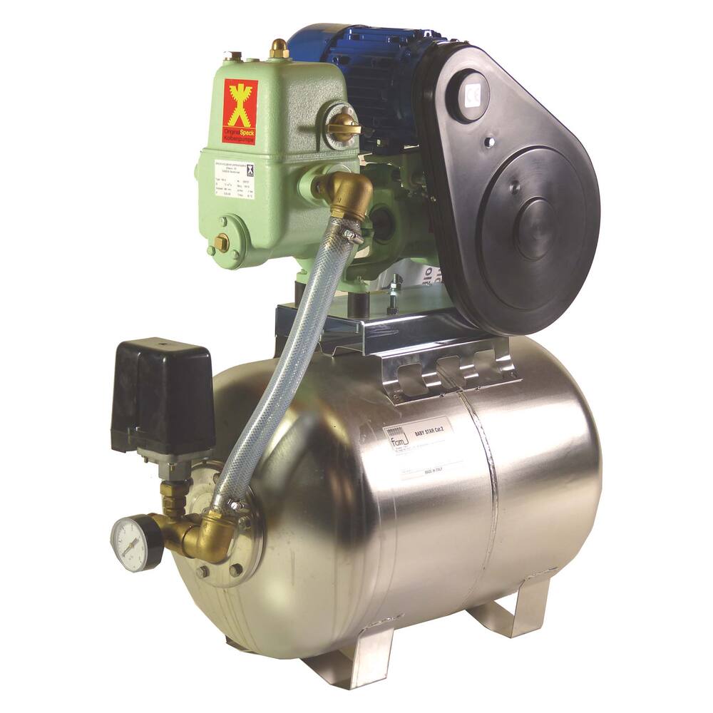 SPECK HYDROFOOR PM10 + 100L RVS MEMBRAANKETEL ZONDER MOTOR
