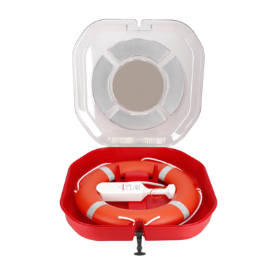 REDDINGSBOEIKAST UNIVERSEEL GFE DIAMOND (TRANSPARANT DEKSEL) MET STICKERS