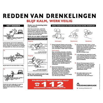 PLAAT, REDDEN VAN DRENKELINGEN (NEDERLANDS)