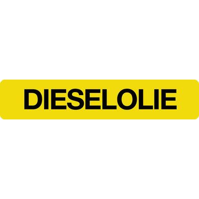 STICKER, DIESELOLIE