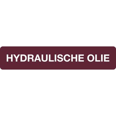 STICKER, HYDRAULISCHE OLIE