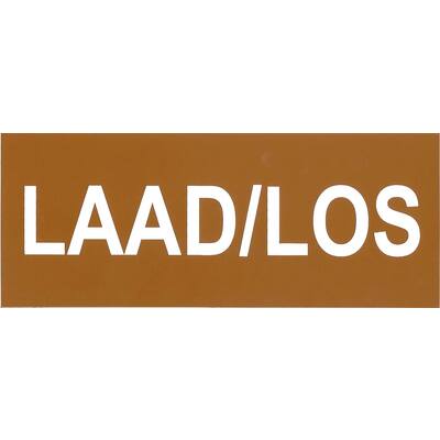STICKER, LAAD/LOS