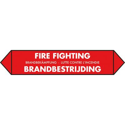 STICKER, BRANDBESTRIJDING