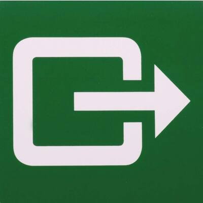 STICKER, UITGANG: SYMBOOL