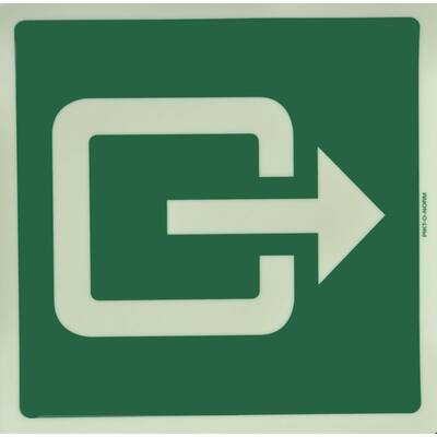 STICKER, UITGANG: SYMBOOL LICHTGEVEND
