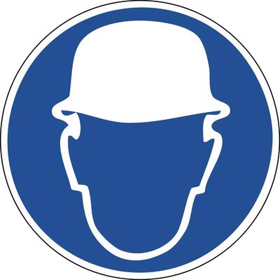 STICKER, HELM VERPLICHT