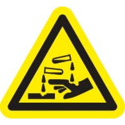 STICKER, BIJTENDE STOFFEN