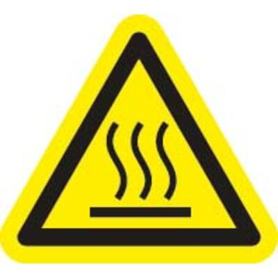 STICKER, PAS OP! HEET!