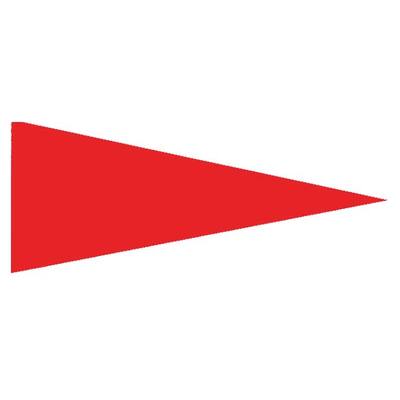 WIMPEL, ROOD (voorrangswimpel)