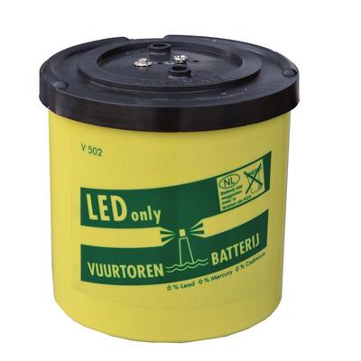 VUURTOREN LED RESERVE BATTERIJ V-502, 5,6 VOLT