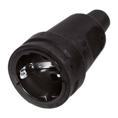 ZWARE VOLRUBBER KOPPELCONTACTSTOP, 220 V