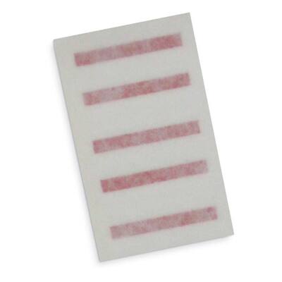 MANOMETER STICKER RODE STREEP (5 STUKS)