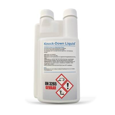KNOCK DOWN LIQUID (BIOCIDE), CHEMICALIËN VOOR REINIGING GASOLIE