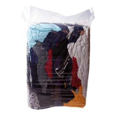 POETSLAPPEN DONKER BONTE TRICOT