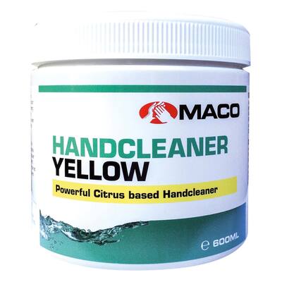 HANDCLEANER YELLOW MACO