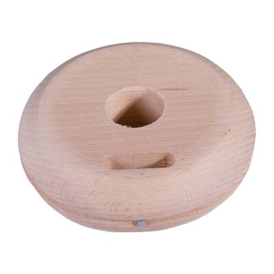 MASTKNOP PLAT, HOUT