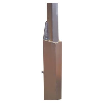 +CONISCHE ALUMINIUM LANTAARNMAST 6M