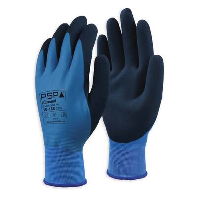 HANDSCHOEN PSP 10-188 ALLROUND DOUBLE LATEX PRO
