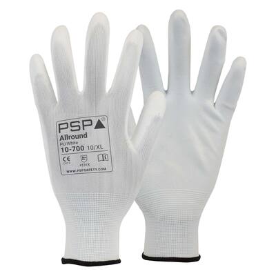HANDSCHOEN PSP 10-700 ALLROUND PU WHITE