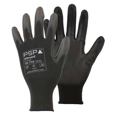 HANDSCHOEN PSP 10-710 ALLROUND PU BLACK