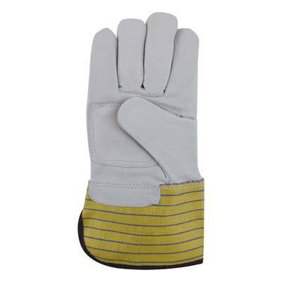 HANDSCHOEN PSP 34-101 CORIUM CANADIAN AMERIKAANTJE NERFLEER GEEL / BLAUW
