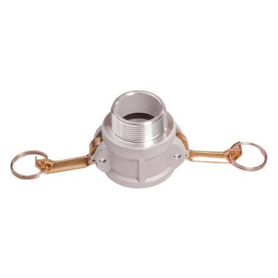 KAMLOK SNELKOPPELING, BUITENDRAAD, ALUMINIUM