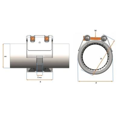 UNI-GRIP S-KOPPELING NBR